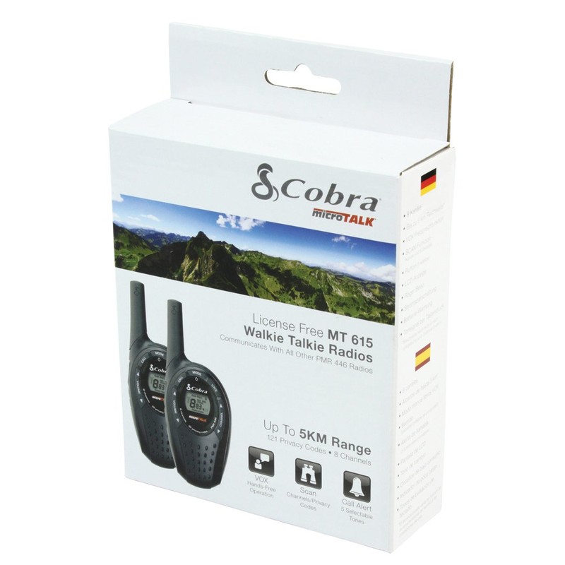 Cobra MT615 - two-way radios (AAA, 59 x 29.4 x