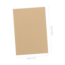 Operitacx 100 Blatt Kraftpapier Pergament Antikes Briefpapier Sammelalbum Dekorativ Schreibwaren Briefpapier Vintage -papier Brief Im Vintage-stil Altes Schreibpapier Papier Für Briefe