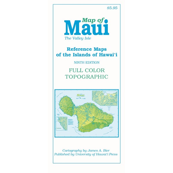 Map of Maui: The Valley Isle