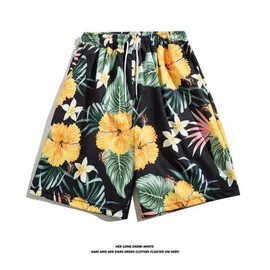 Men's Beachwear Board Shorts Rash Guard Swim Bottoms Beach Shorts TK47 XXL/K5161 White 5ea