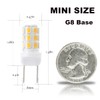 XRZT G8 T4 LED Bulbs 120V 20W-35W Halogen Replacement Warm