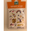 American Greeting Children's Temporary Tattoos Unicorn Rainbow Designs New