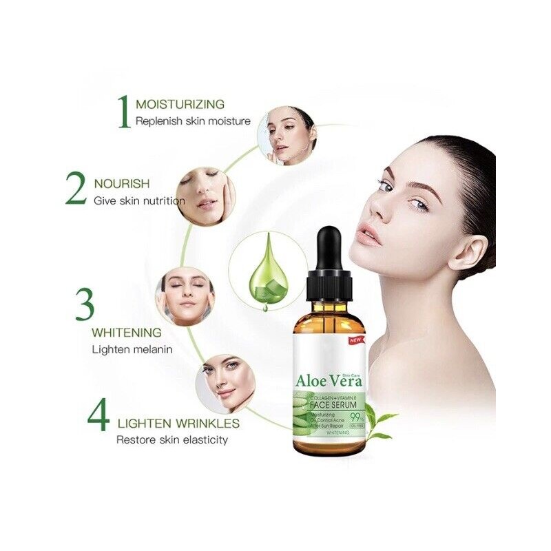 Aloe Vera Facial Serum 30 ml All Types of Skin