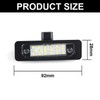 NP 2PCS Bright White LED Number Plate Light for F-Ord