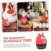 SHOWERORO Adorable Mechanical Kitchen Timer Creative Reminder for Study Cooking