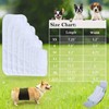 Teamoy Male Dog Diaper Pads, Reusable Dog Belly Band Liner