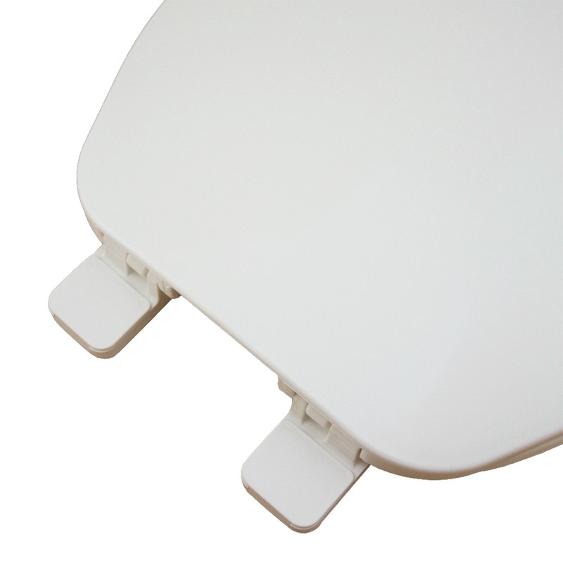 Comfort Seats C101100 Plastic Elongated Closed Front with Cover