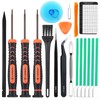 Precision Screwdriver Set for Switch,Y00,Ph000,Y2.0 Tri-Point Screwdriver, Spudger,Tweezers, Cleaning Brush