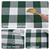 XWZO Square Checkered Tablecloth - Waterproof, Oil-Proof & Spill-Proof Buffalo