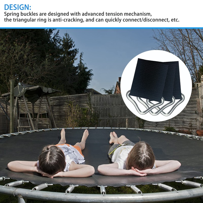 Trampoline Triangle Buckle Trampoline Springs Trampoline Mat Triangle Rings V-Ring