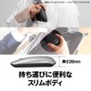 Buffalo BSMBB335NSV Wireless Mobile Mouse, Bluetooth FLEXUS, Thin, Lightweight, 3