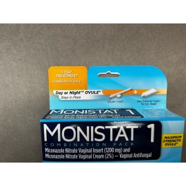Monistat One day Ovule Combination Treatment Maximum Strength Yeast Infection