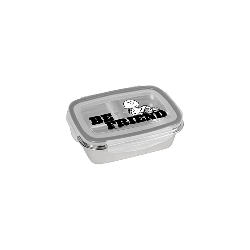 Geda Labels Lunch Box with Clip Closure, Colourful, 19.5 x