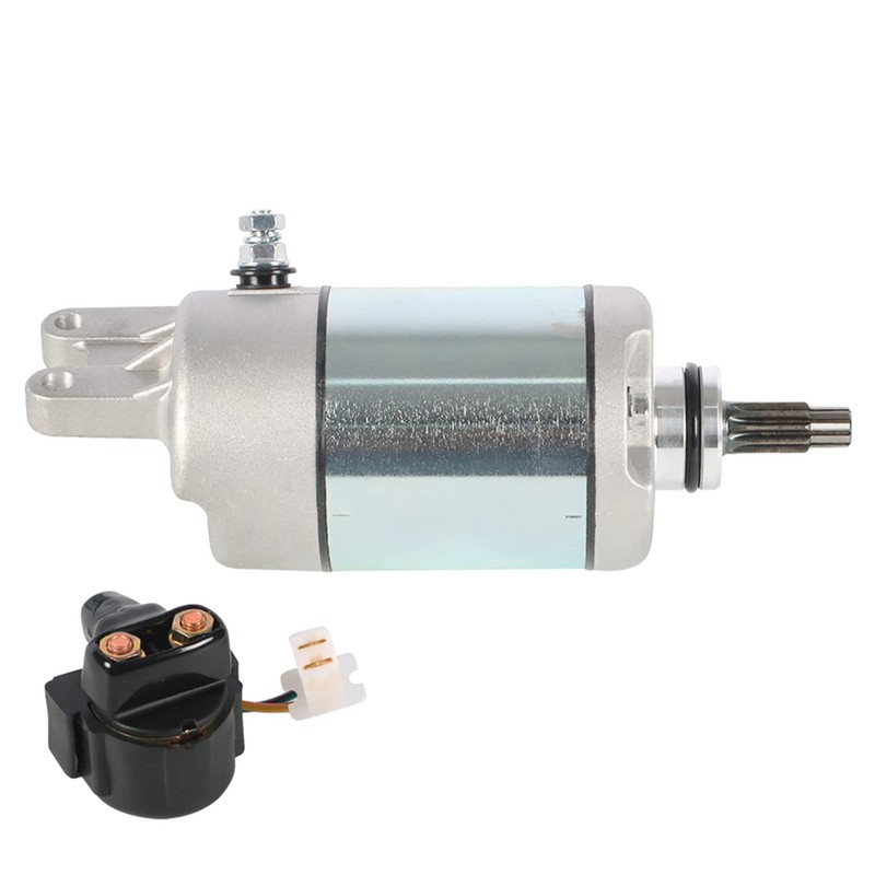 WFLNHB Starter Motor with Solenoid Relay Replacement for Honda FourTrax