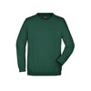 James+Nicholson Unisex Sweatshirt Heavy - dunkelgrün, size: 3xl