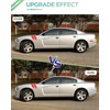 PWOBVZ Dynamic Blue Rear Side Marker Lights Compatible With Dodge