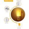 LOHAS Amber Night Light, Dimmable Plug in Yellow Night Light