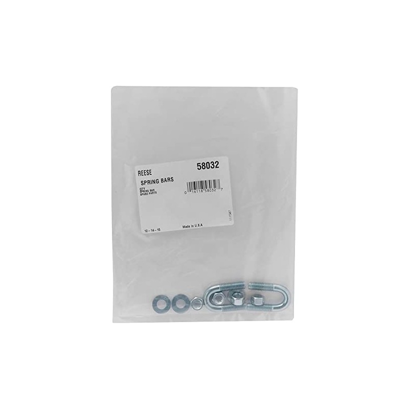Reese 58032 Trunnion Bar Weight Distribution Kit - (2) U-Bolts,