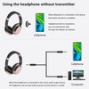 BAOBER Bluetooth Wireless Over Ear Light Weight Headphone with Low