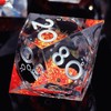 Liquid Core Cat DND Dice Set 7Pcs with Box- Sharp