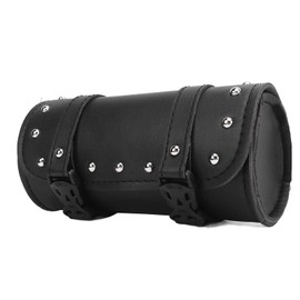 Bolsa de Herramientas para Motocicleta con Correas de Montaje, Bolsa de Herramientas de Cuero PU Impermeable, Fuente y Parte Trasera del Coche para Moto, Coche Eléctrico