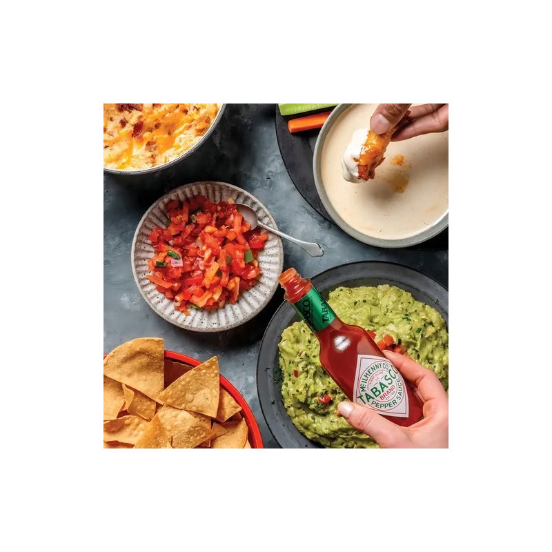 Salsa Tabasco Picante 355 Ml Botella Grande Original
