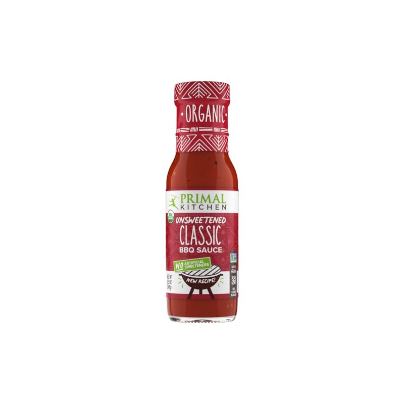 Primal Kitchen Classic BBQ Sauce Organic & Unsweetened, 8.5 Fl