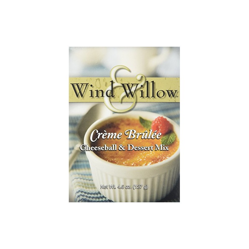 Wind and Willow Creme Brulee Cheeseball & Dessert Mix -