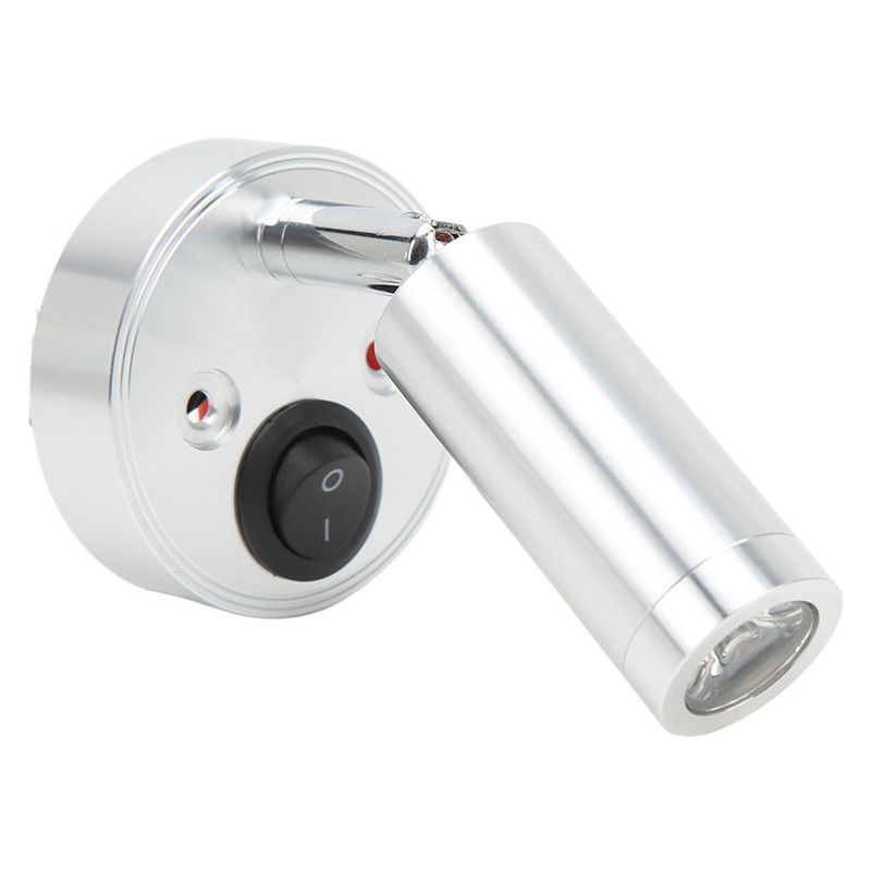 RV Bedside Reading Light Rotatable Wall Mount LED Spot Reading