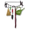 Plastec WH01DB Birds on a Line Wall Hooks Yard Art