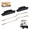 10L0L Golf Cart Battery Hold Down Plate with Rods Kit