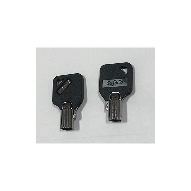 SafeCo Brands 2 Replacement Keys for Milwaukee & Steel Glide