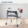 Drive Medical Universal Clamp-On Cup Holder For Walker, Rollator, &