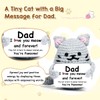 AICase Funny Cat Gifts for Dad from Daughter Son, Fathers