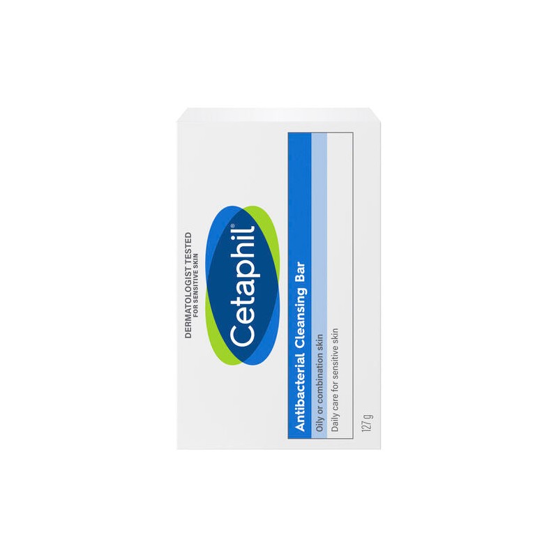 Cetaphil Antibacterial Cleansing Bar 127g