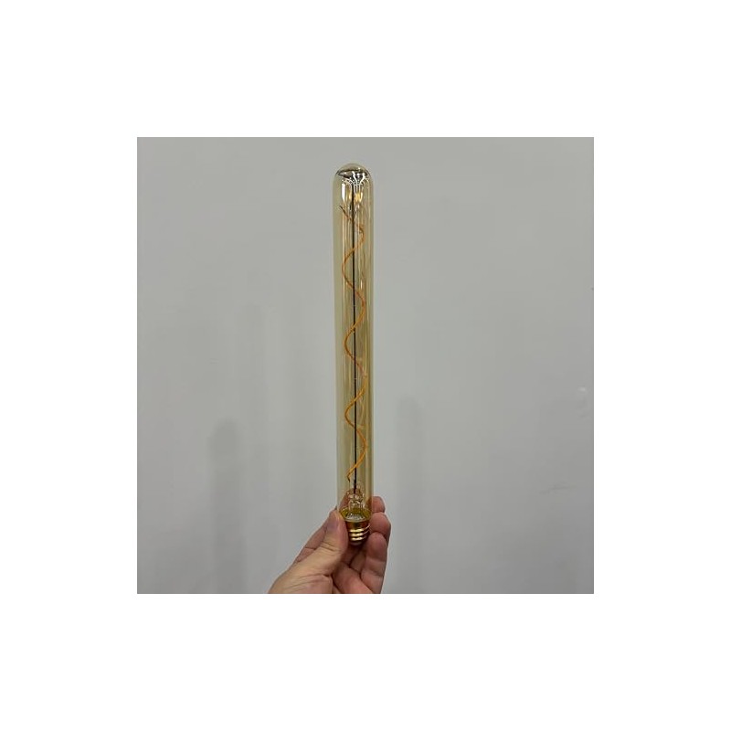 Decoaui E26 Vintage Tubular Light Bulbs, 12 Inch Long LED