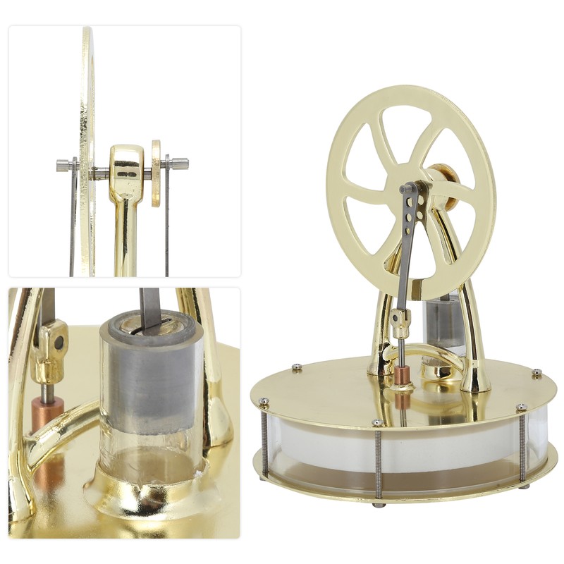 Low Temperature Stirling Engine Model Steam Engine Scientific Experiment Education