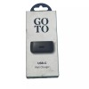 GoTo 20W USB-C Wall Charger Foldable Prongs Slim Design New