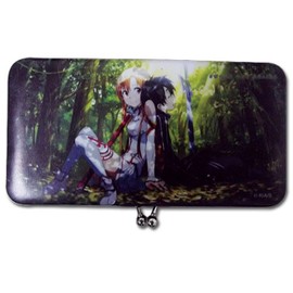 Great Eastern Entertainment Sword Art Online - Asuna & Kirito Hinge Wallet Multi-colored, 5"