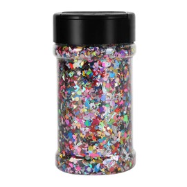 TORC 4 OZ Mix Shapes Colors Chunky Glitter for Resin Crafts Nail Art Cosmetic Festival Makeup