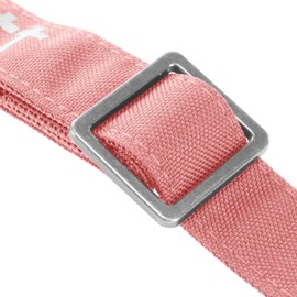 Carhartt Field Dog Collar, Fully Adjustable, Durable 600-Denier Fabric W/Reflective Wordmark for Visibility, Rose Tint, Large