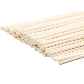 Urban Naturals 100PCS Reed Diffuser Sticks, 10 Inch Natural Rattan Wood Sticks Essential Oil Aroma Diffuser Sticks Refill Replacement for DIY Scent Fragrance Infuser