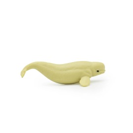 K&M Beluga Whale, Very Nice Plastic Replica, 3"  -   F1103 B203 - 6 PACK