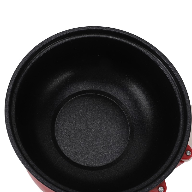 1.8L Electric Cooking Pot Multifunction Efficient Prevents Stick Foldable Handle