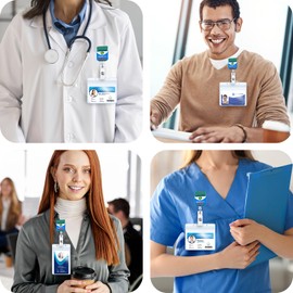 Sana Sana Colita De Rana Badge Reel, Retractable RN Nurse Badge Reel, Pediatric Badge Reel, Cute Frog Nursing Student ID Badge Clip, CNA LPN MA Medical Worker Nurse Accessories for Work