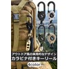 [SOY'S F] Reel Key Chain with Carabiner, Key Reel, Key