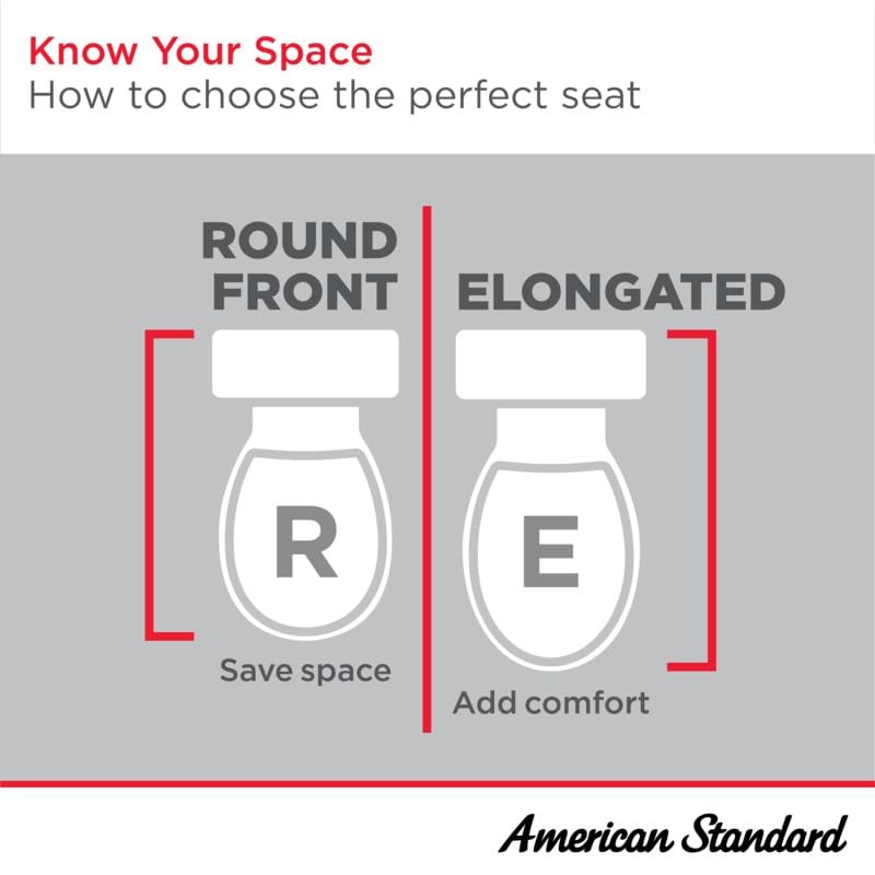 American Standard 5311012.020 Laurel Elongated Wood Toilet Seat with Cover,