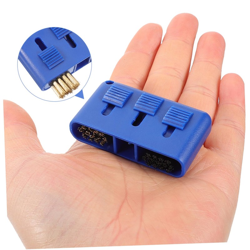 BESPORTBLE 2pcs Golf Cleaning Bristles for Efficient Maintenance Lightweight Easy