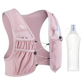 Zelvot Chaleco para Correr para Mujeres y Hombres, Patente Original de EE. UU., Chaleco de Hidratación para Correr con Correas de Pecho Ajustables, Mochila de Hidratación Reflectante Ligera para