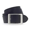 Vanzetti Wide Smooth Leather Belt, darkblue